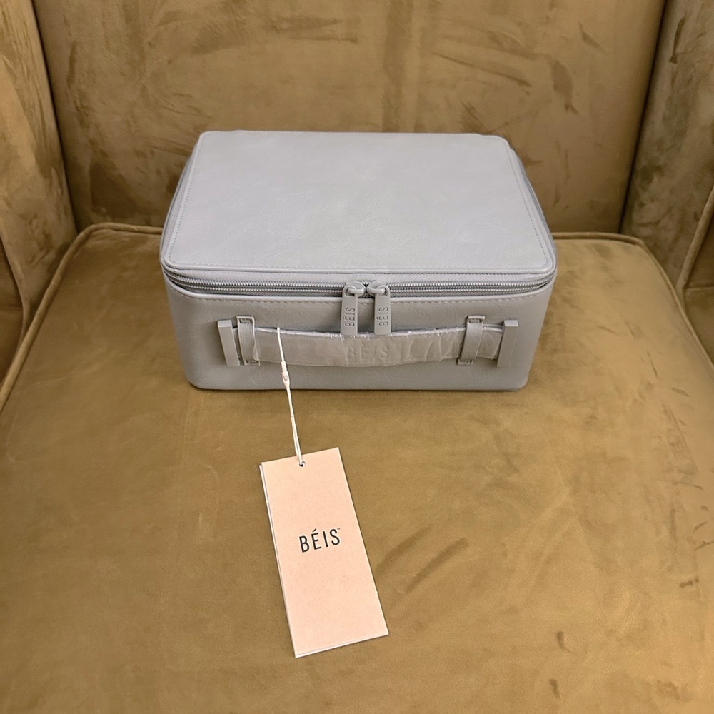 BÉIS The Cosmetic Case in Slate